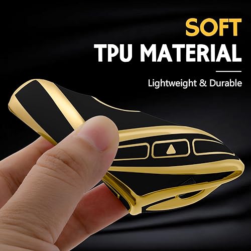 Miniatura 5 de Funda para llavero Volvo con 4 botones laterales, funda de TPU inteligente compatible con Volvo XC40 XC60 XC90 S90 XC60 XC60 XC90 XC40 S90 V90