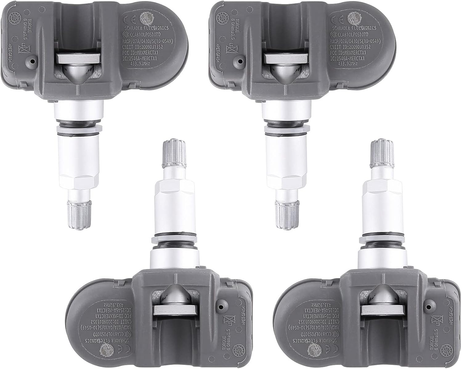 Amazon.co.jp 4パック タイヤ空気圧センサー TPMS ダッジ チャージャー チャレンジャー バイパー ジープ グランド