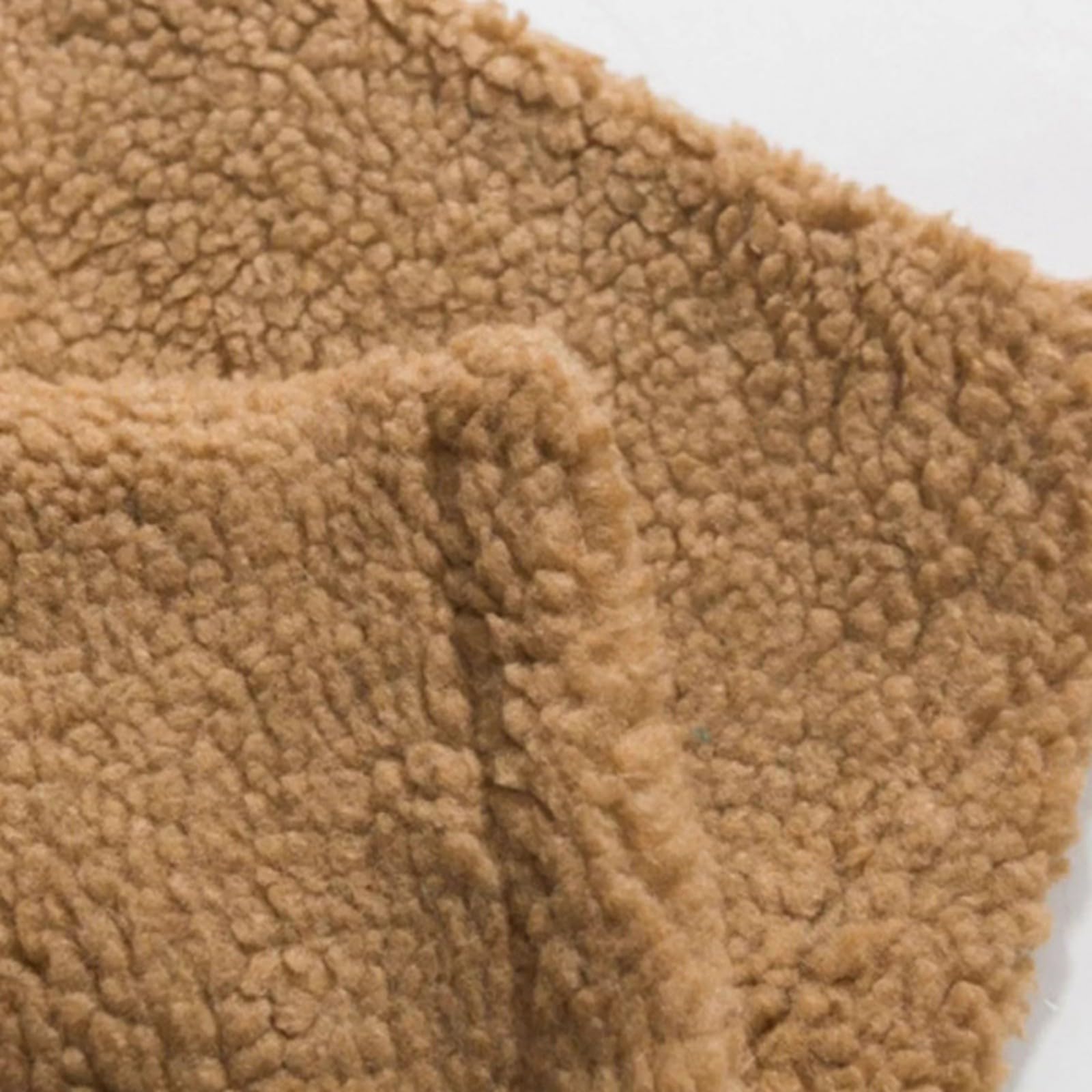 Pantaloni da jogging in pile, morbidi e comodi, con elastico in vita con coulisse, ideali per lo sport quotidiano, all'aperto, in palestra o per la corsa al piede.