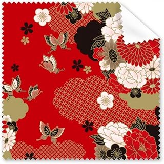 Butterfly Flower Red Sakura Cleaning Cloth Phone Screen Glasses Cleaner 5pcs
