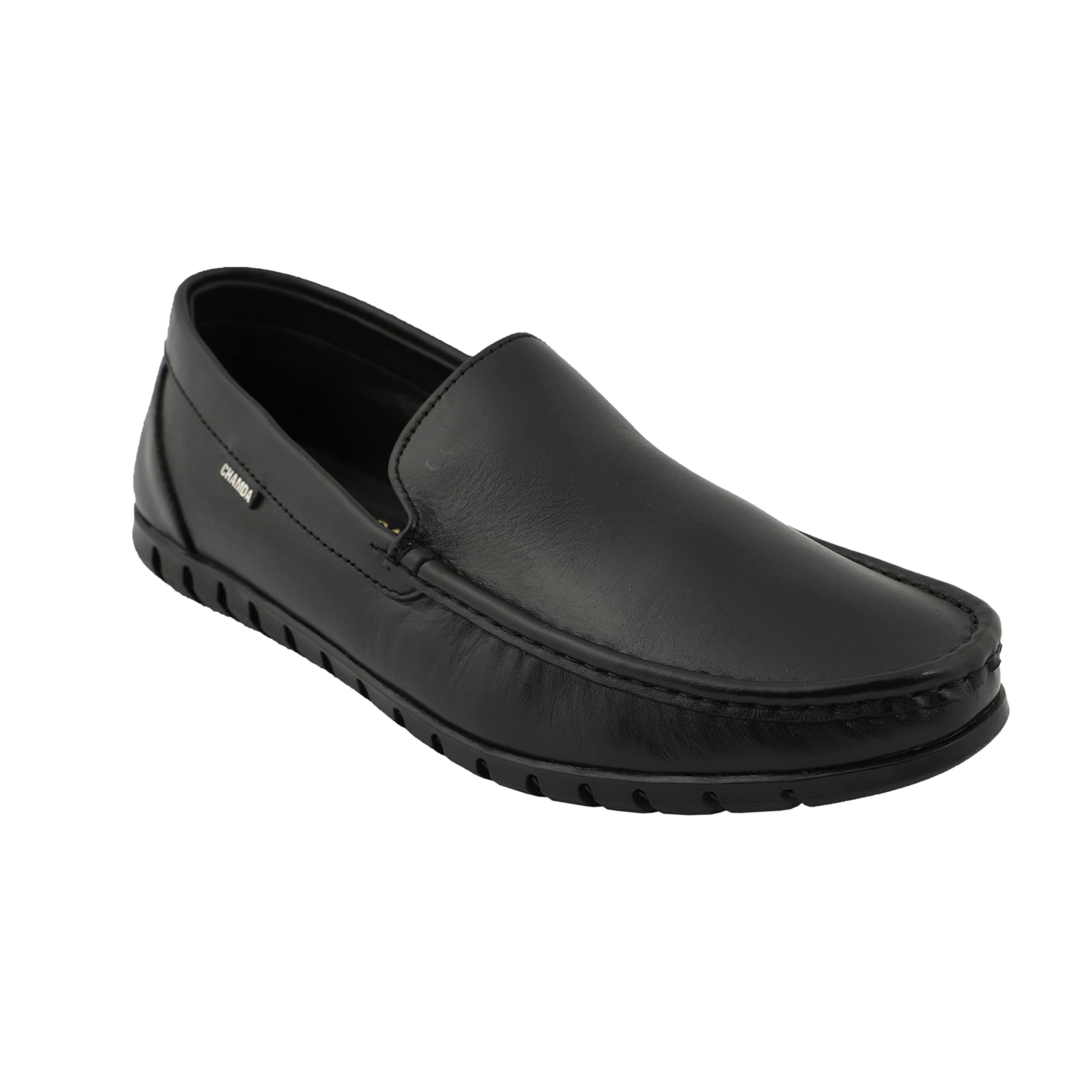 CHAMDAPure Leather Light Weight Loafer Shoes for Men