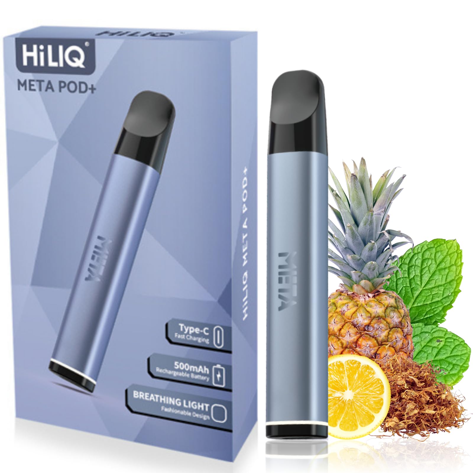 Amazon | HiLIQ META POD 電子タバコ 使い捨て Vape 禁煙グッズ