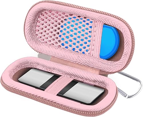 Miniatura 1 de Khanka Funda rígida de repuesto para AliveCor Kardia Mobile ECGKardiaMobile 6L EKG (oro rosa)