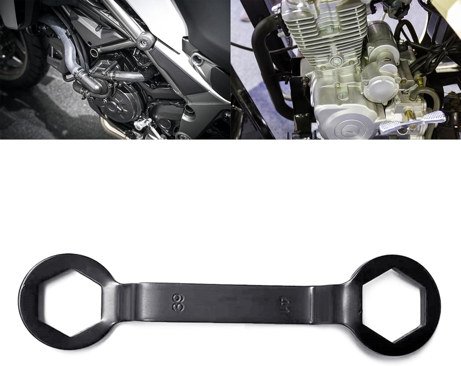 WEISUYUUS 39mm 41mm ClutchHubロックナットツールスパナソッカー 