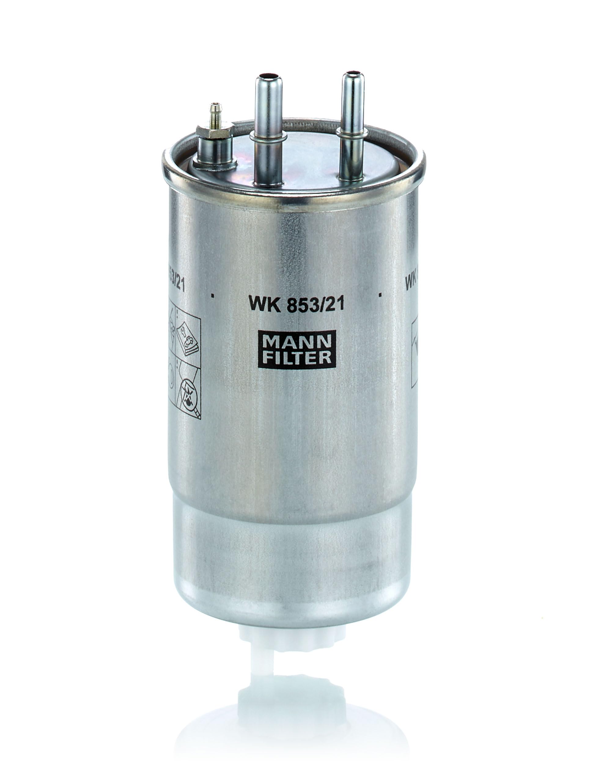 MANN-FILTER WK 853/21 Filtro carburante - per Autovetture + veicoli commeriali