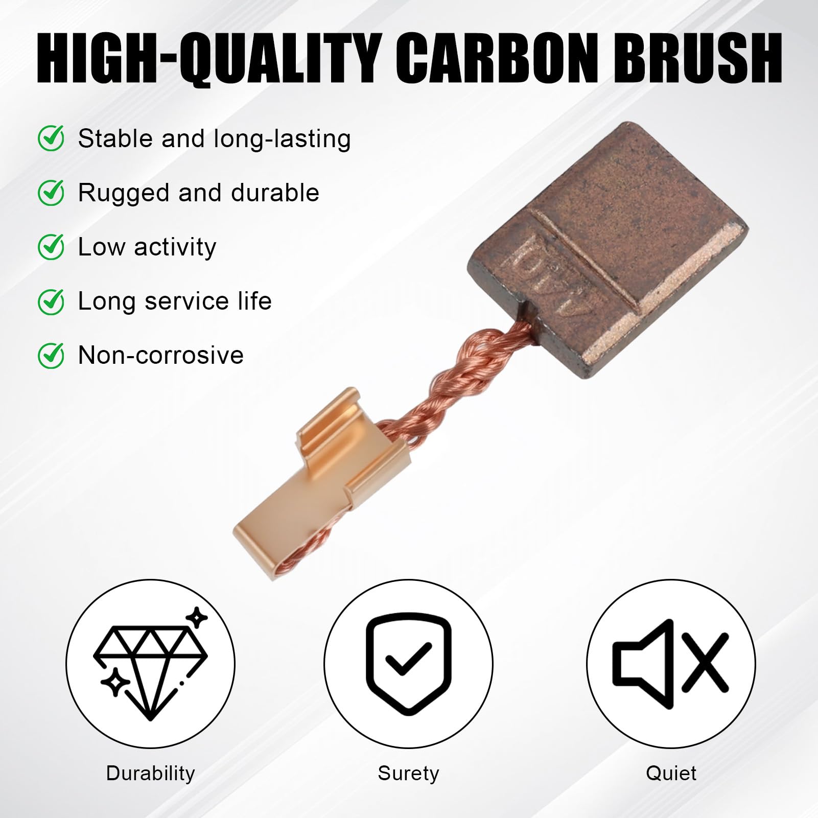 Spazzole Di Carbone Per Trapano Makita CB440 DTD146 DHP456 DHP458 - Foto 9