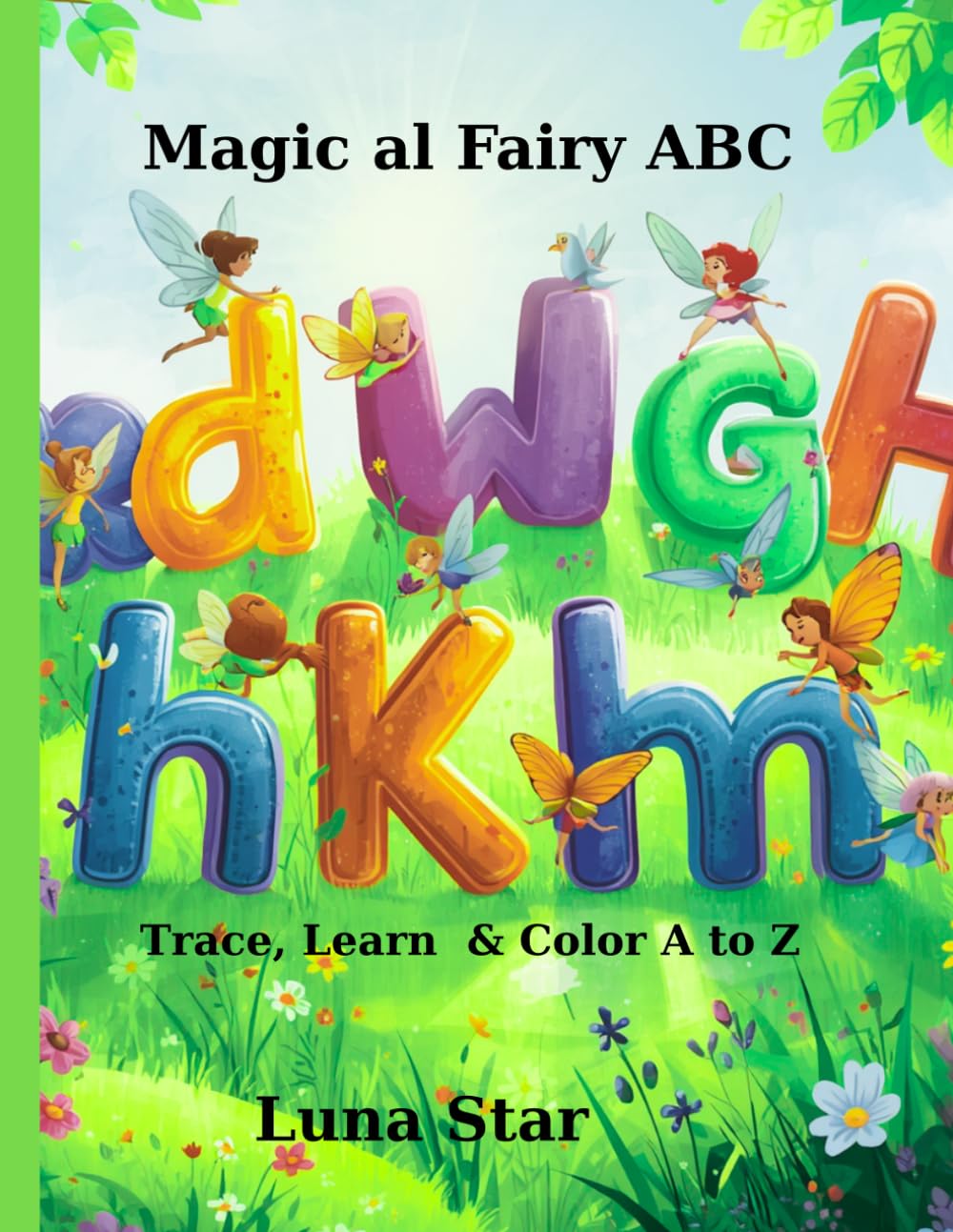 Magical Fairy ABC: Trace, Learn & Color A to Z