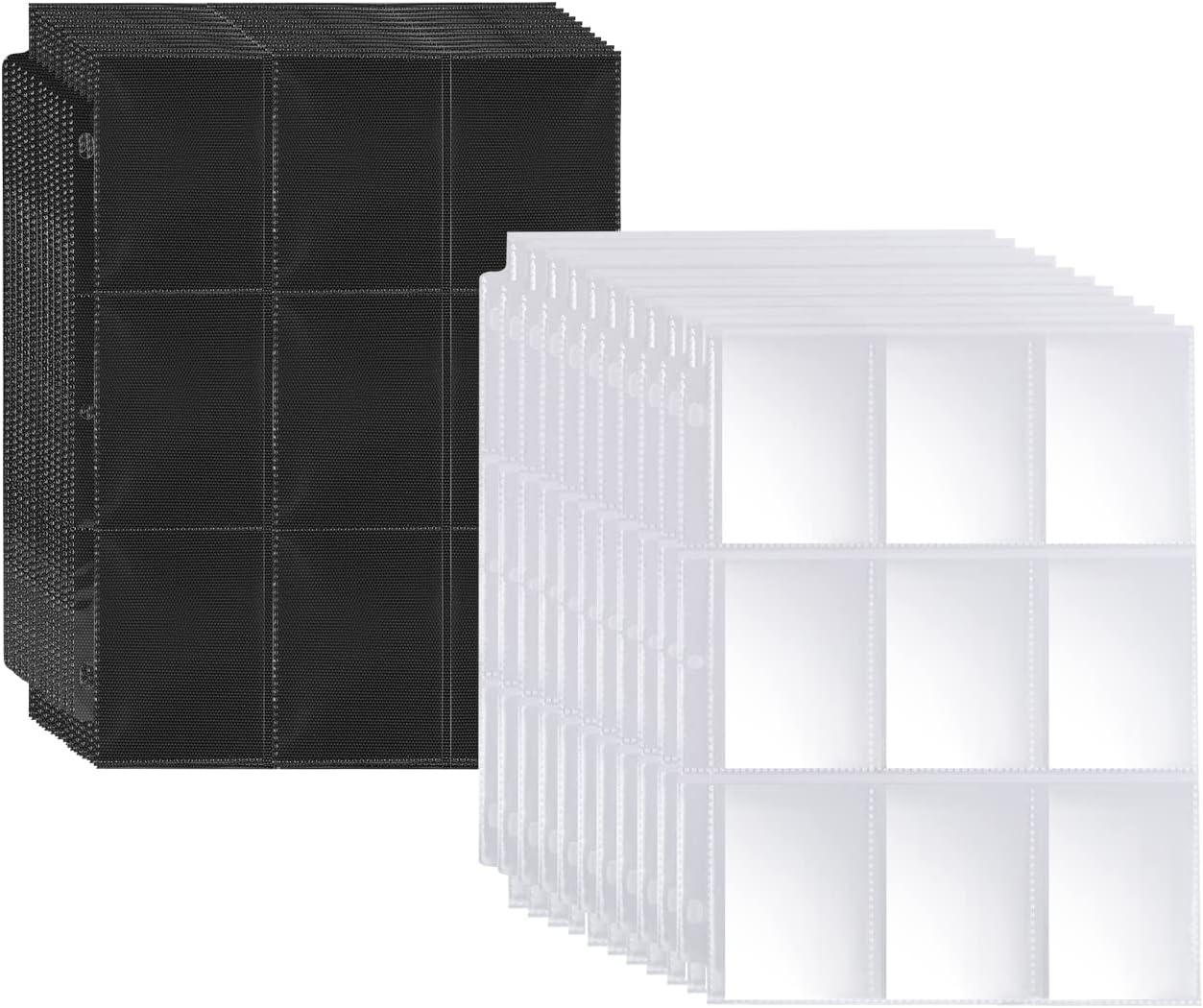 540 Pockets Premium Double Side Trading Card Sleeves Pages