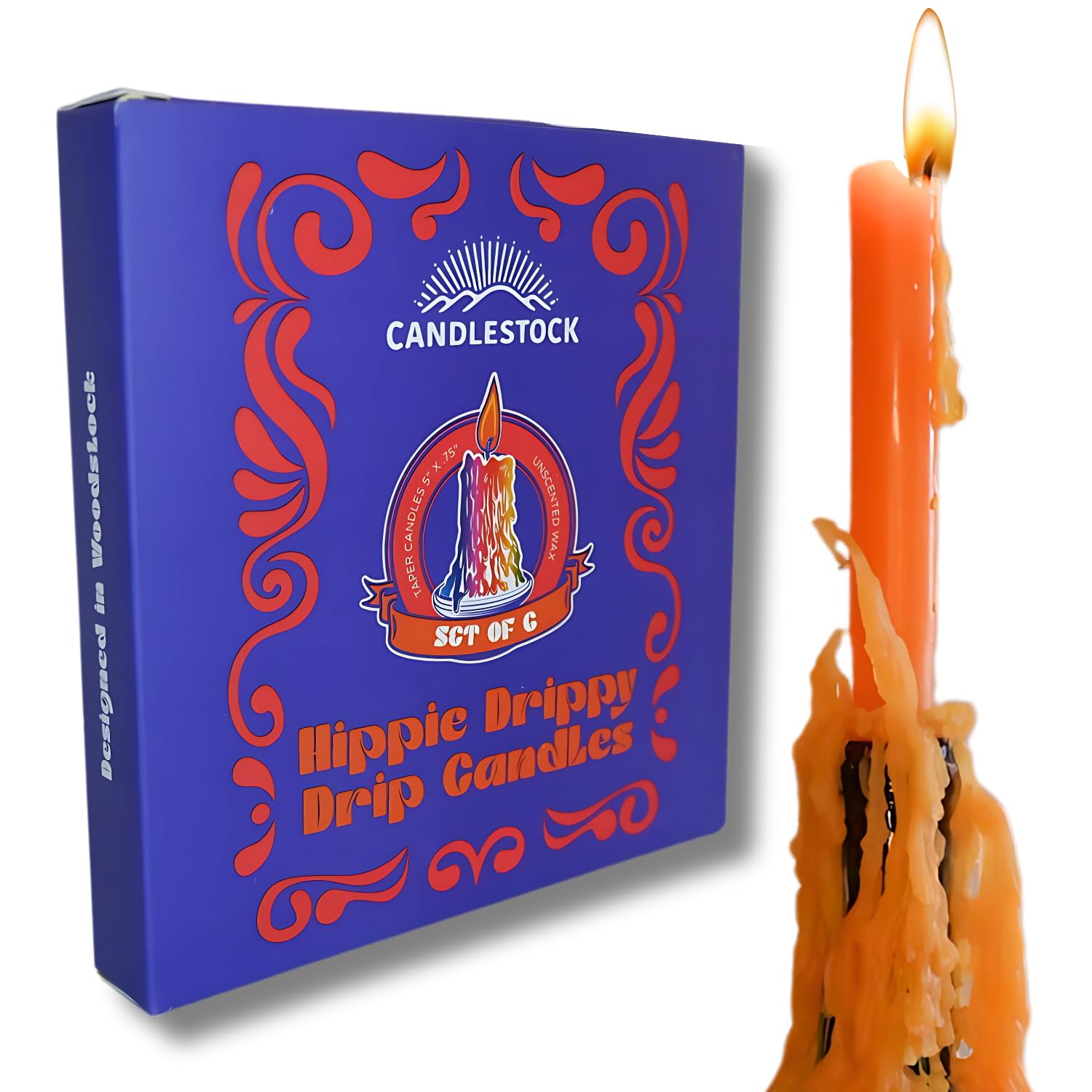 キャンドル candle drip candle plate ろうそく オブジェ Amazon.com