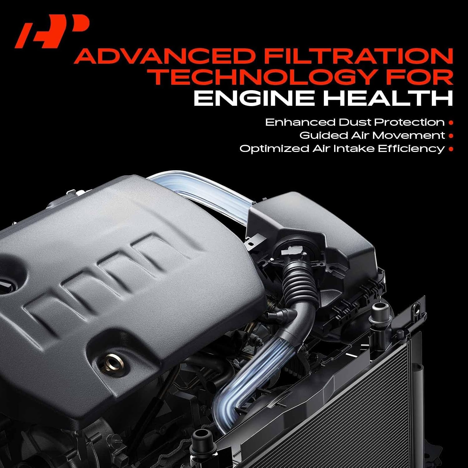 A-Premium Engine Air Filter Cleaner Box Housing Compatible with Chevy, GMC