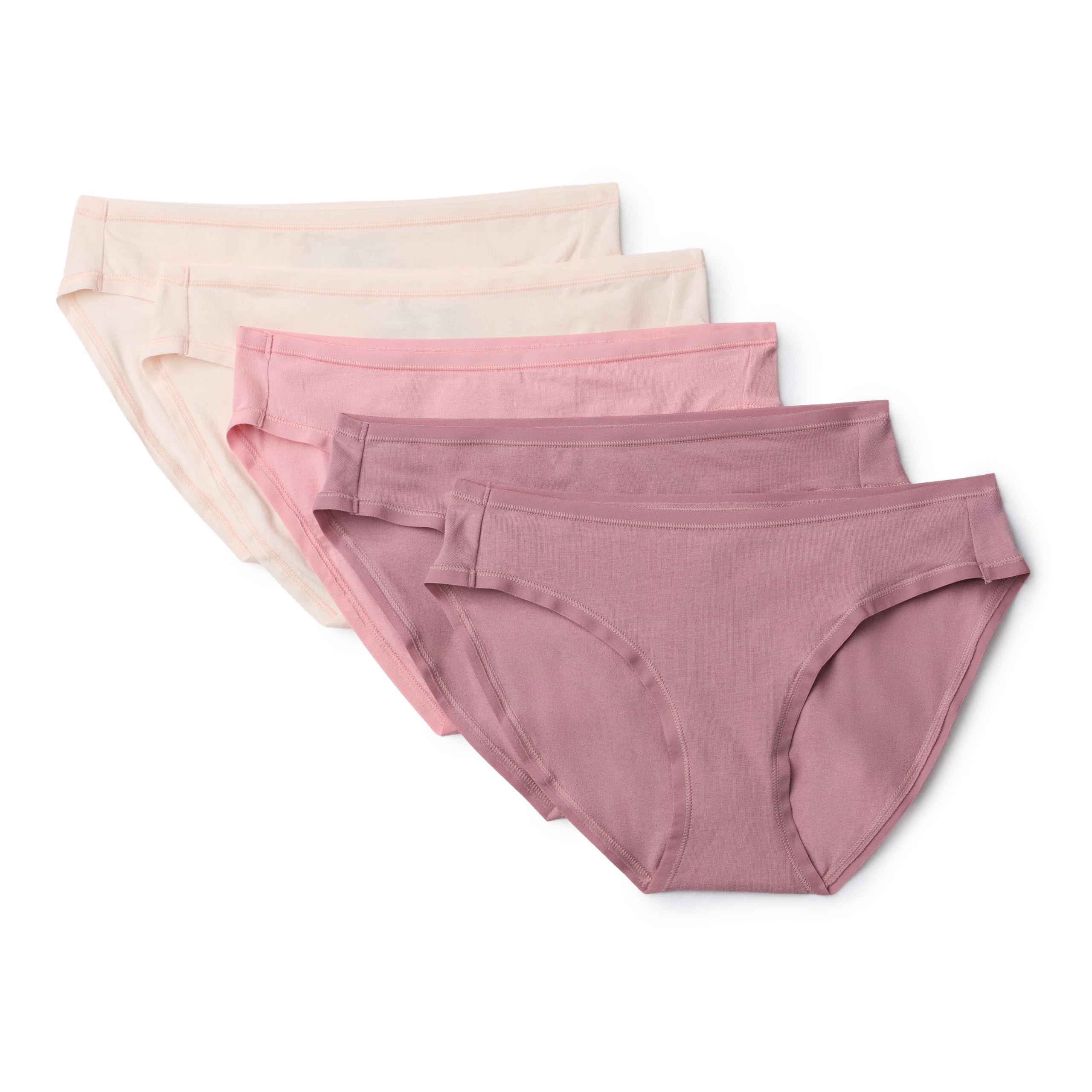 Amazon Essentials Damen Slip Aus Baumwolle Mit Hohem Beinausschnitt (In Übergröße Erhältlich), Atmungsaktiv