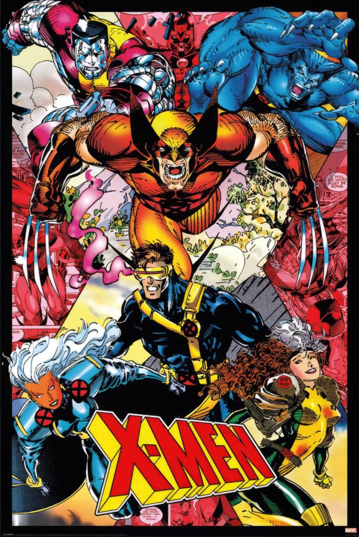 X-Men - Comic Poster (Uncanny) (Size: 24" x 36") (Unframed)