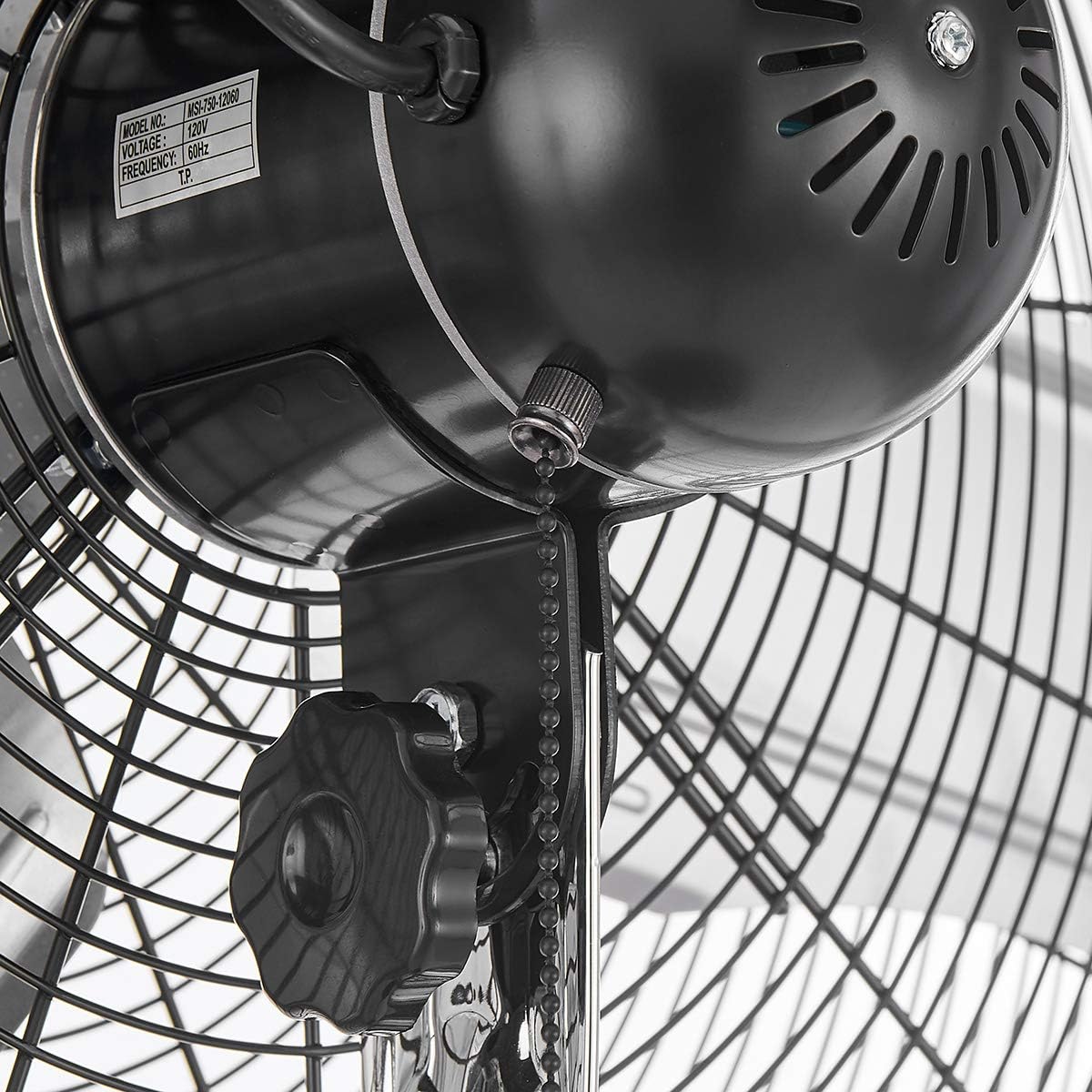 XtremepowerUS Pro-Series Wall Mount Workstation 20 inch High-Velocity Fan Adjustable 3-Speed Motor, 4900 CFM Tilt for Home, Office, and Grow Tents