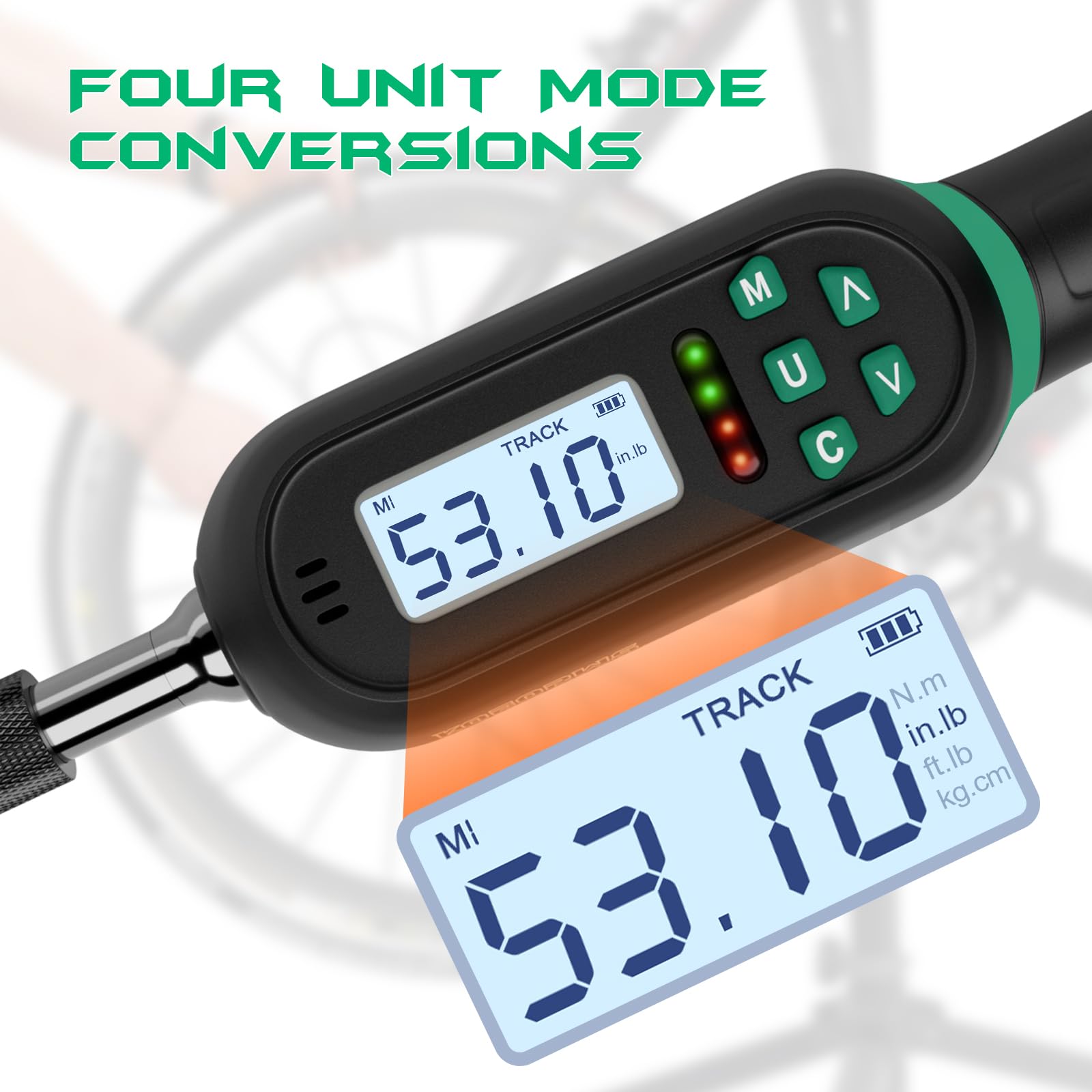 Amazon | KOEORWS デジタルトルクドライバー 2.6~53インチ lb