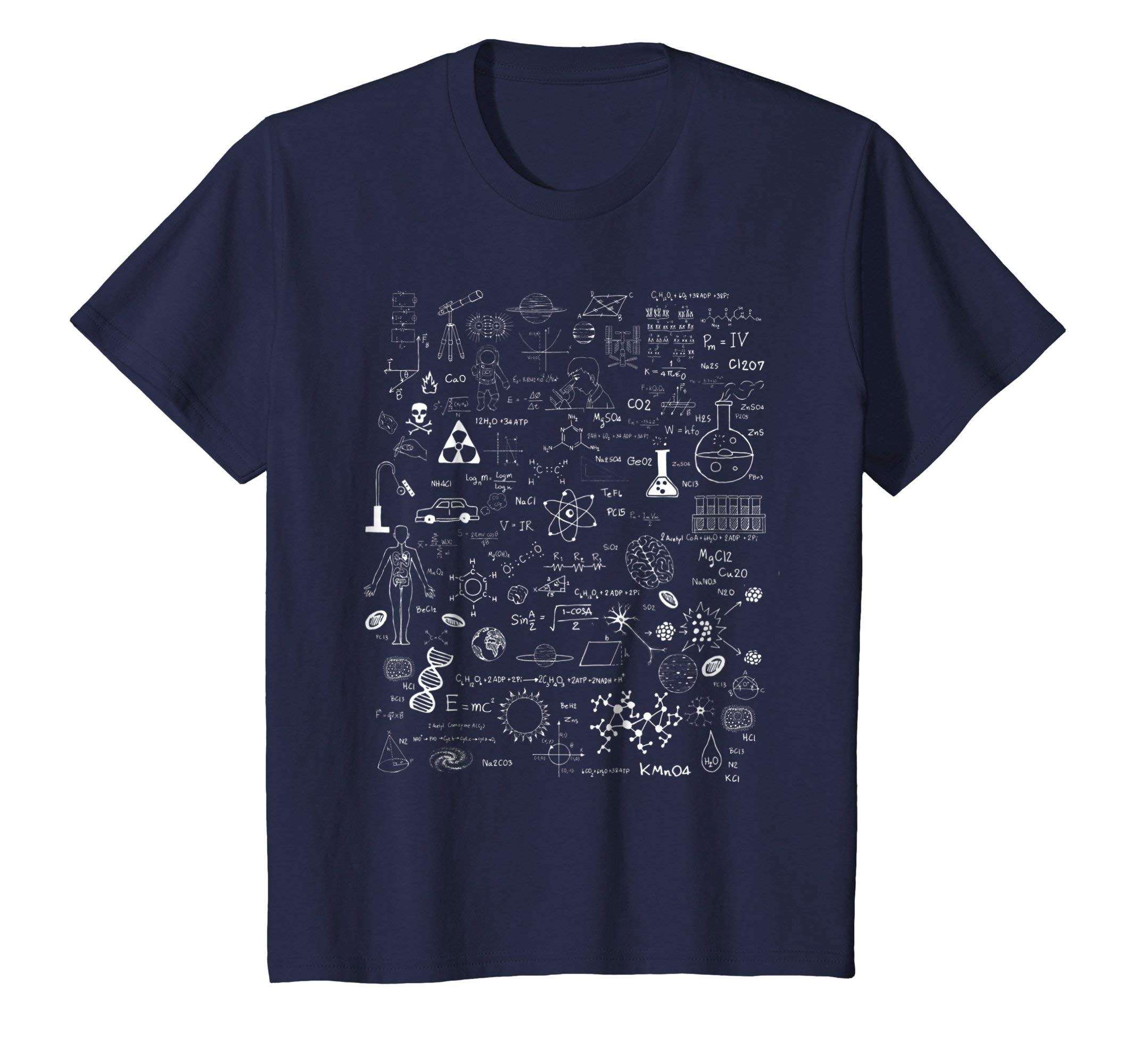 Science Physic Math Chemistry Biology Astronomy T Shirt