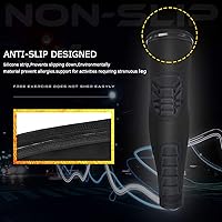 Vista 5 de Paquete de 2 mangas de compresión acolchadas para pantorrillas y rodilleras