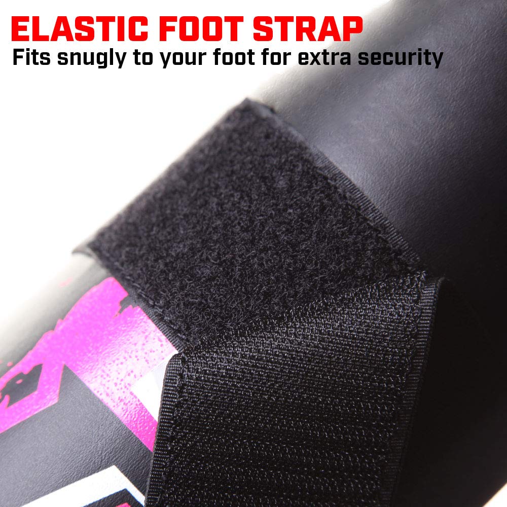 Revgear Kids Combat Series Shin Guards | High Performance Foam Padding | Durable and Lightweight (Pink, Large)