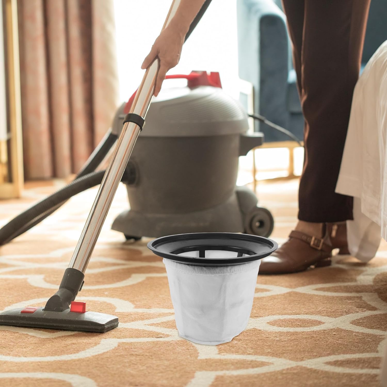 Vacuum Dust Collector Bags, Reusable Vacuum Cleaner Bag Replacement Compatible for ChaoBao/JieBa//ChaoJieLiang for Efficient Home and Car Cleaning