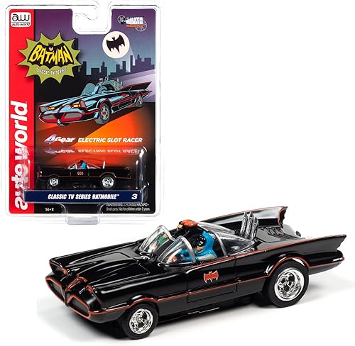Auto World SC358 Classic TV Series Bat car HO Scale Electric Slot Car