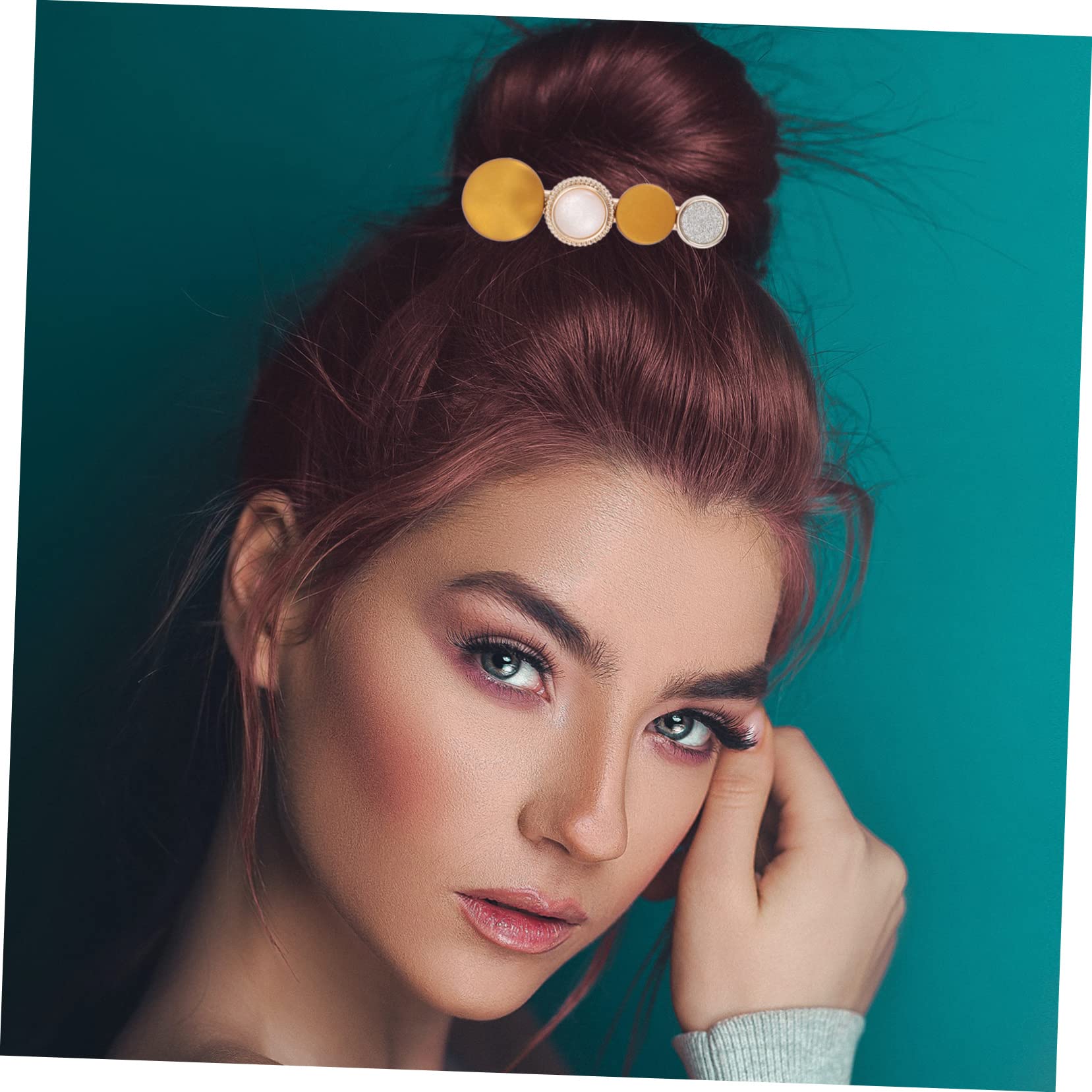 DOITOOL 60 Piezas Juego De Pinzas Para El Cabello Con Pinzas Para El Cabello Vintage Accesorios Para El Cabello De Las Mujeres Perder Combinación Chica Aleación