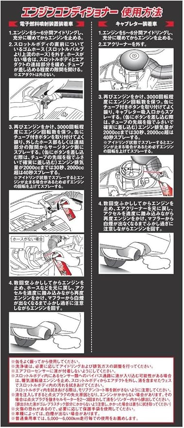 Amazon Kure 呉工業 エンジンコンディショナー 380ml 四輪ガソリン自動車専用気化器 燃焼室クリーナー 品番 1013 Htrc2 1 洗浄剤 車 バイク