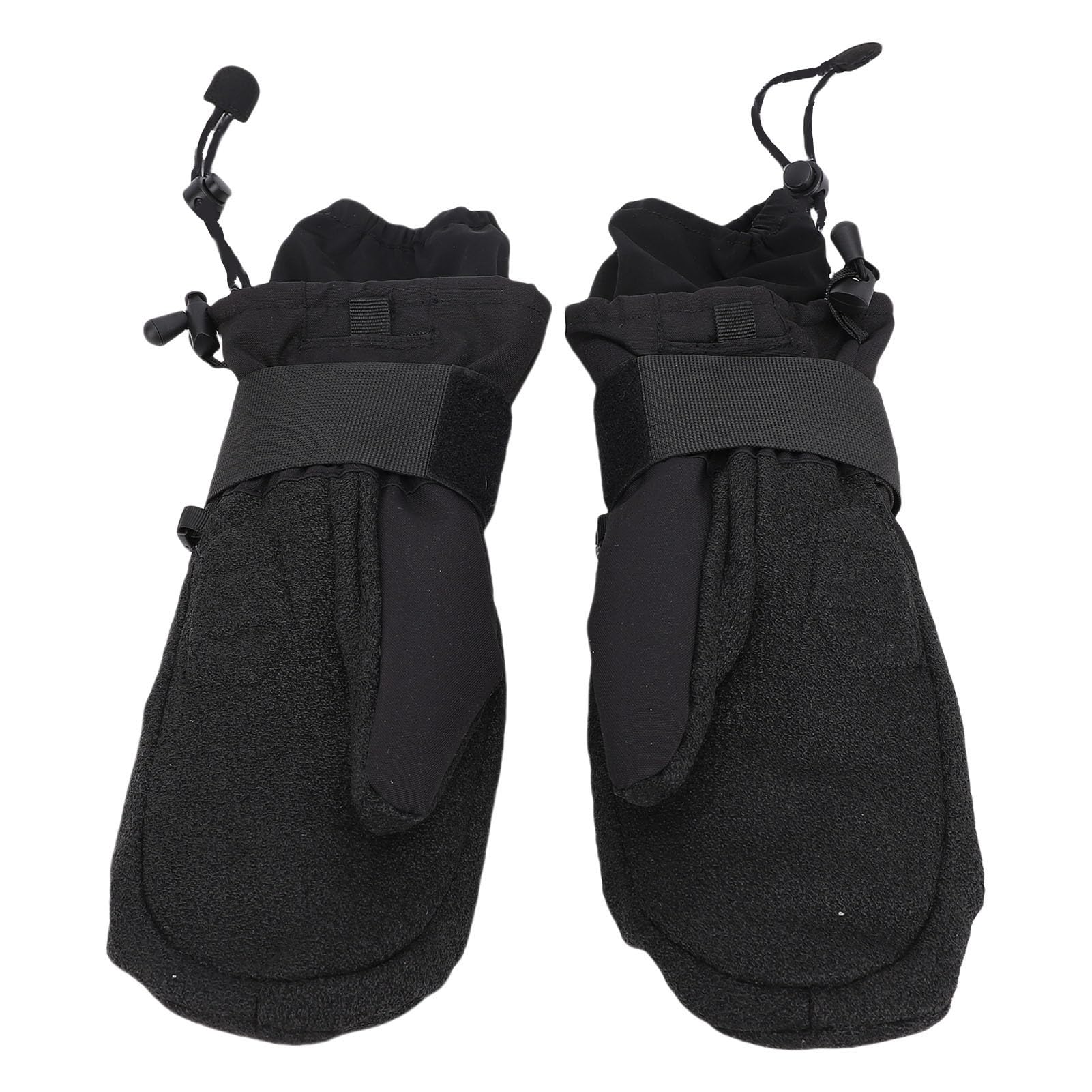 Cryfokt Manoplas de esquí a Prueba de Viento, a Prueba de Nieve, Fibra de Aramida, Palma, Almohadillas Amortiguadoras de EVA, de Snowboard Aislados para Deportes de Invierno en Clima Frío