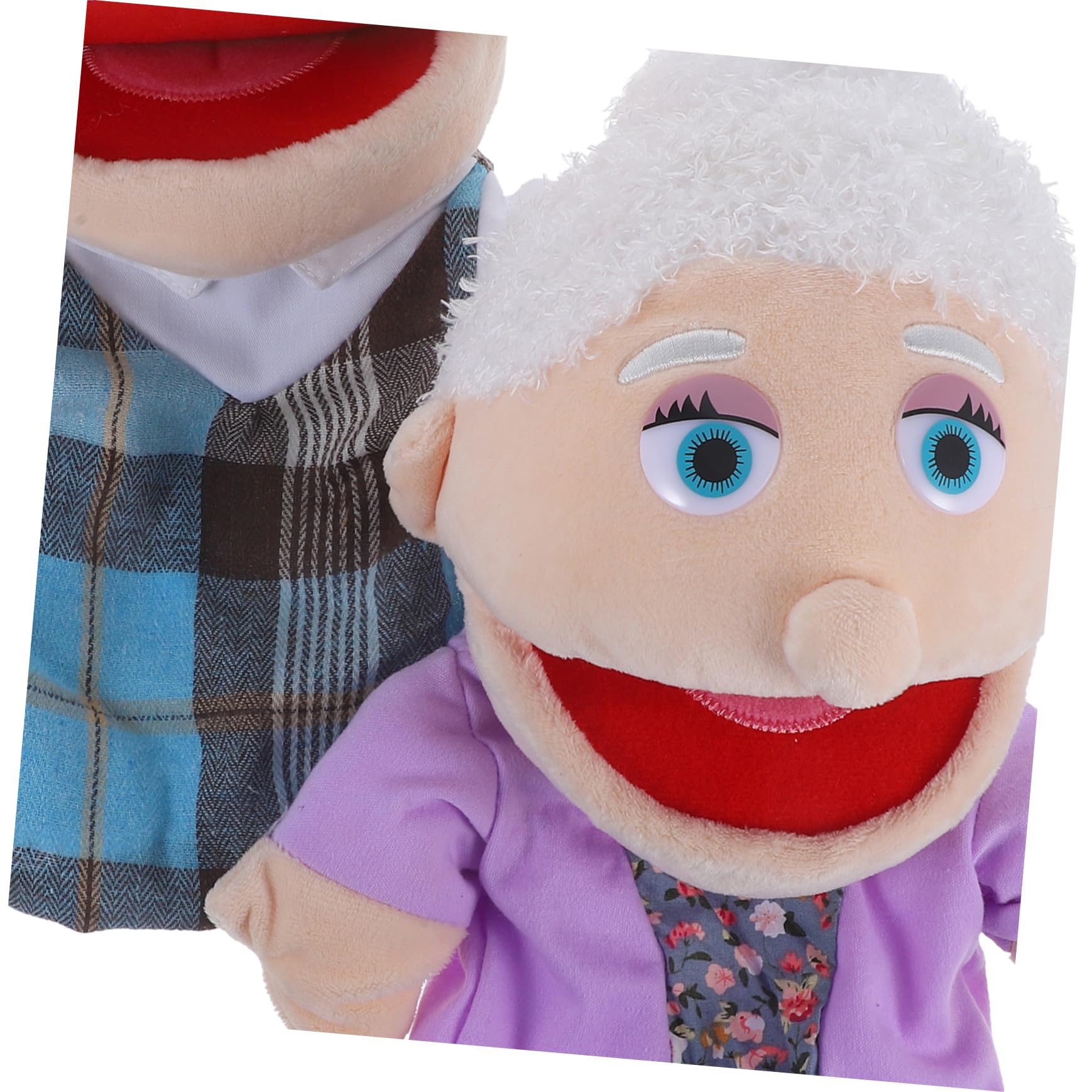 Marionetas de Mano Realistas Hora del Cuento 2 Unidades de Juguete Educativo Familiar