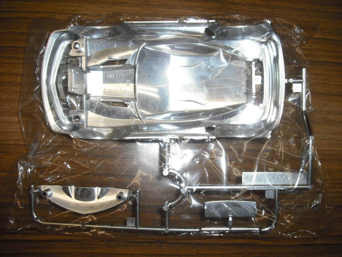 ミニ四駆 ラウディーブルー メッキボディ シルバー 銀