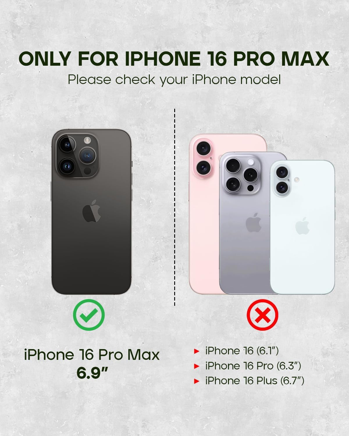 Porter Riley - Leather Case Compatible with iPhone 16 Pro Max. Premium Genuine Leather Stand/Cover/Wallet/Flip Case with Card Slots & Horizontal Stand (Black/Tan)