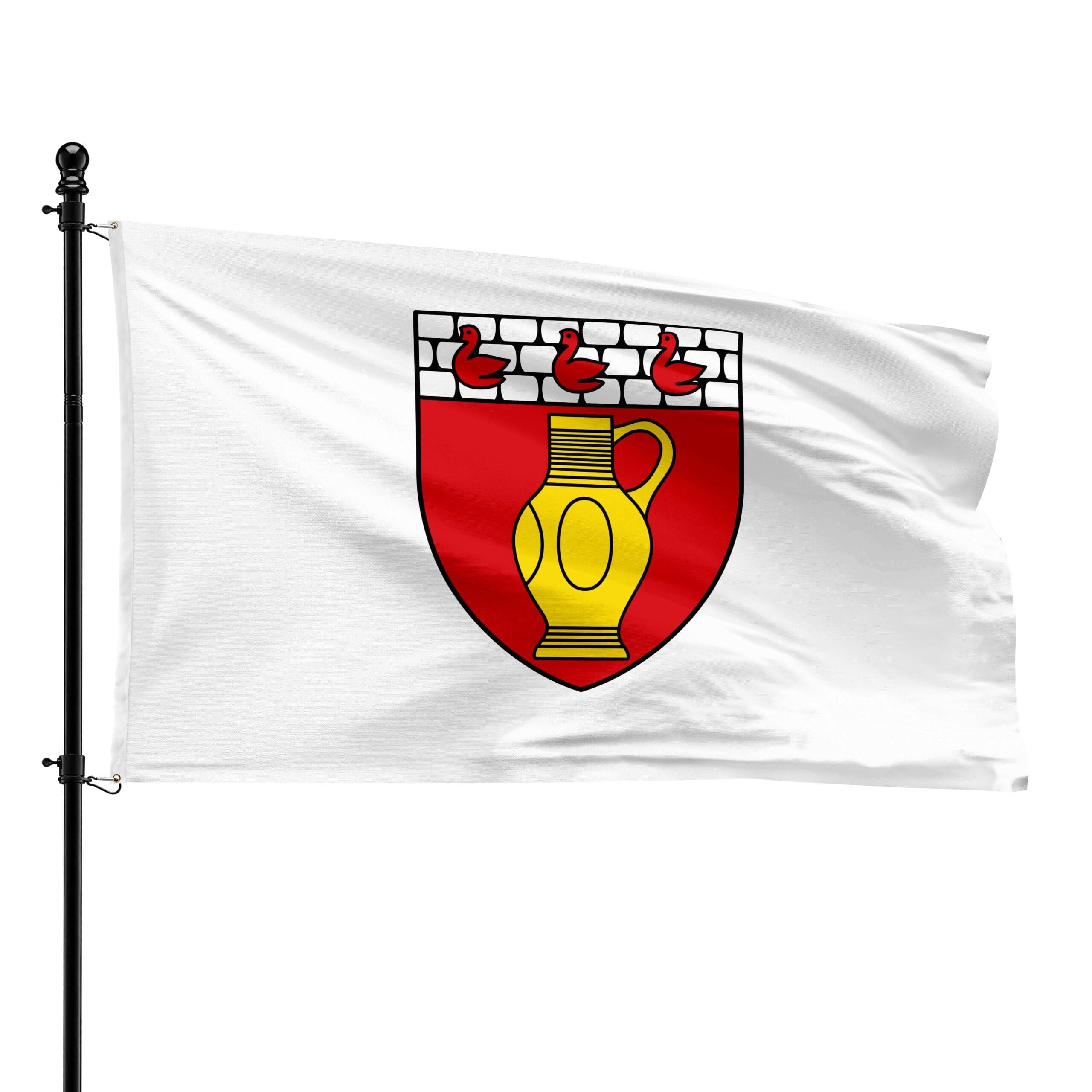 Drapeau Raerense haute résistance de 90 x 150 cm aux finitions soignées