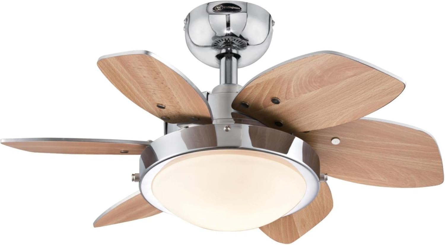 Westinghouse Quince 24-inch Ceiling Fan with light colored blades