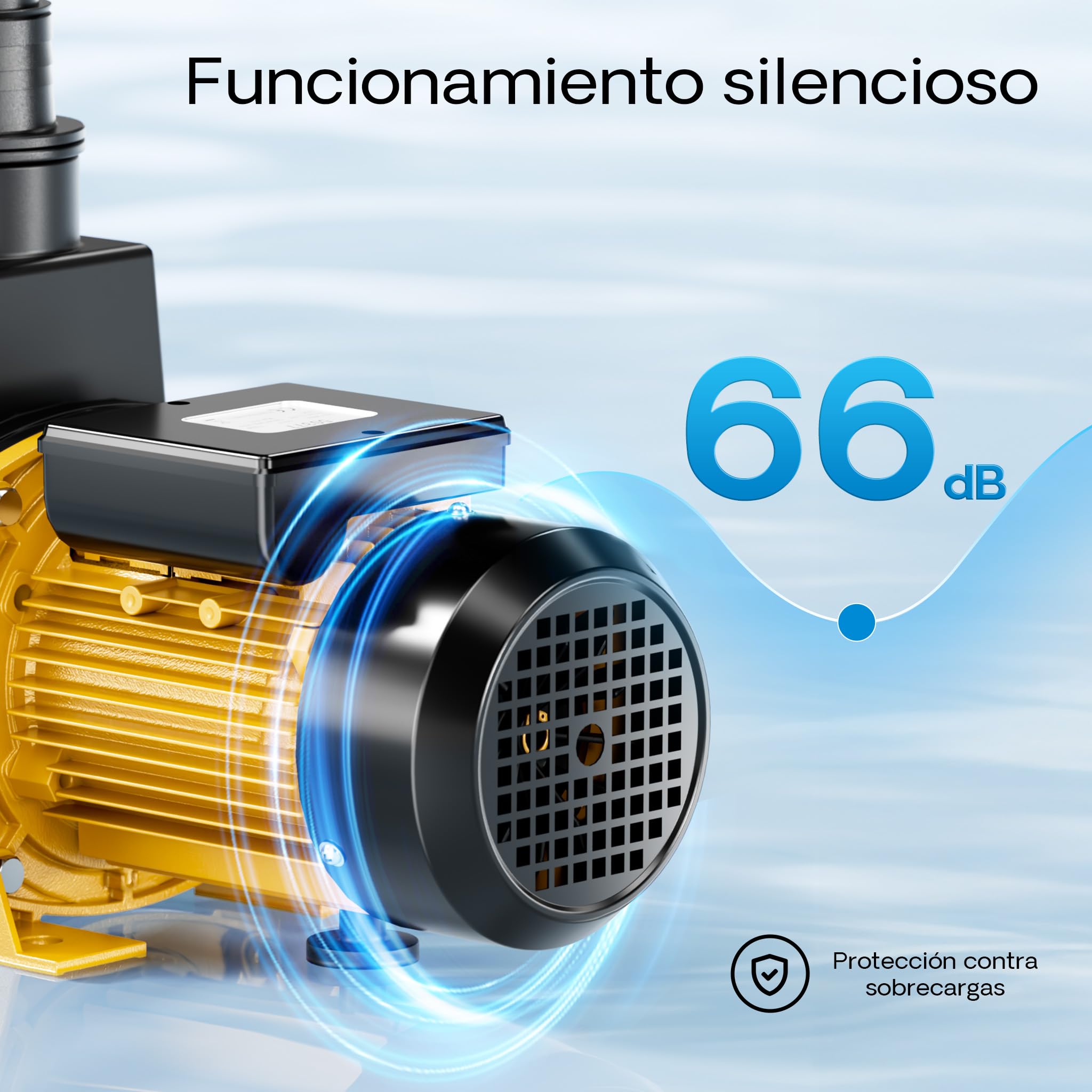Bomba de piscina 14500l/h 750W Bomba de recirculación Bomba de filtro