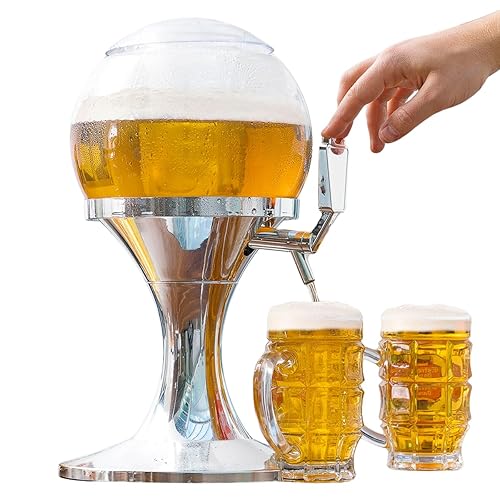 InnovaGoods - Distributeur de Bière Réfrigérant 3,5L, Machine à Jus