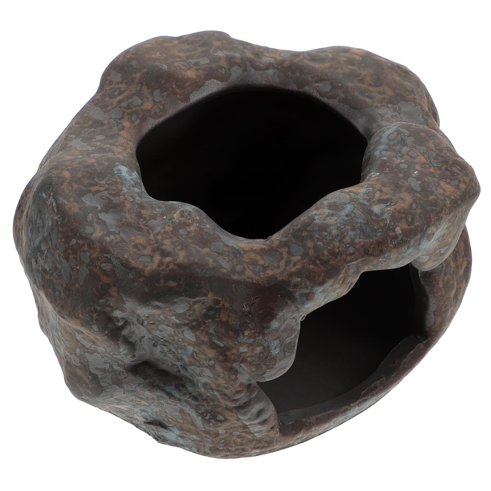 WEKADRIN 1pc Hollow Ceramic Tea Warmer Vintage Japanese Teapot Heating Tool for Home Office and Tea Houses Lightweight and Portable for Enjoying Loose Leaf