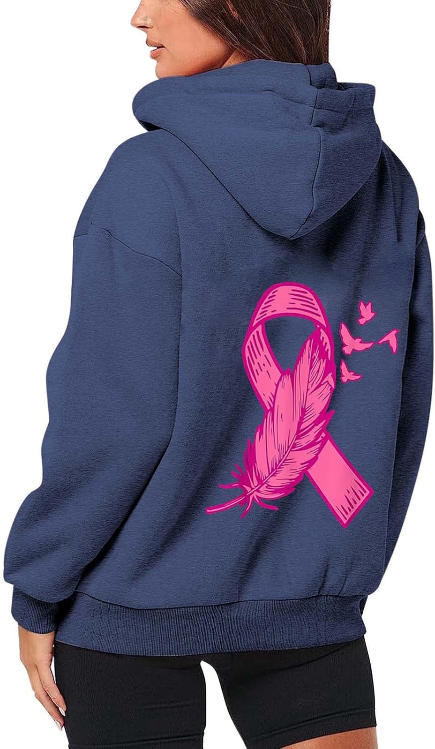 Générique Octobre Rose,Sweat Octobre Rose, Automne Hiver Chaude Sweat A