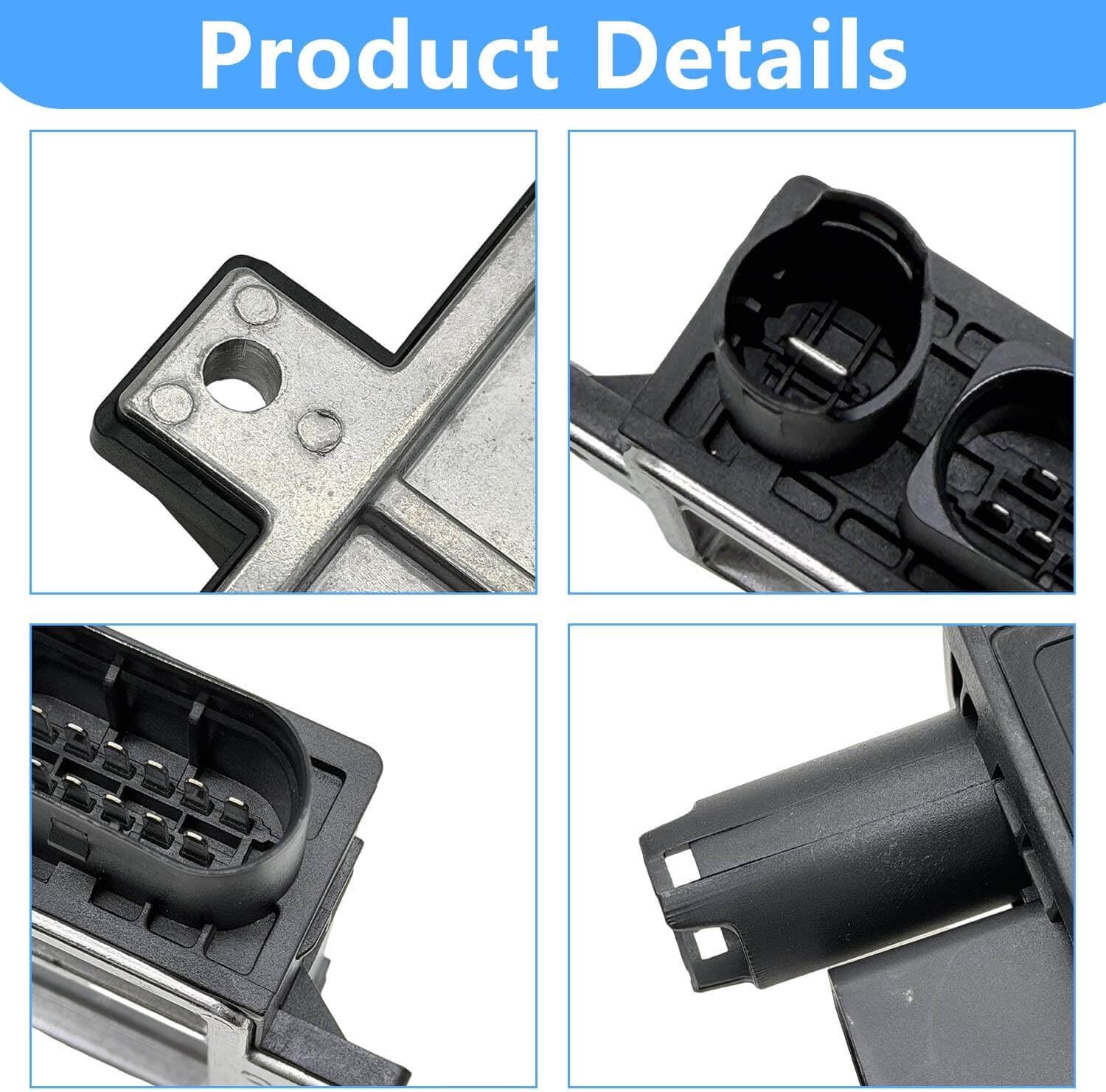 8973796350 Glow Plug Control Module Compatible with Chevrolet Silverado 2500HD 3500HD 2004-2005 6.6L Duramax LLY & GMC Sierra 2500HD 3500HD 2004-2005 Replace 0000984143 Diesel Glow Plug Controller