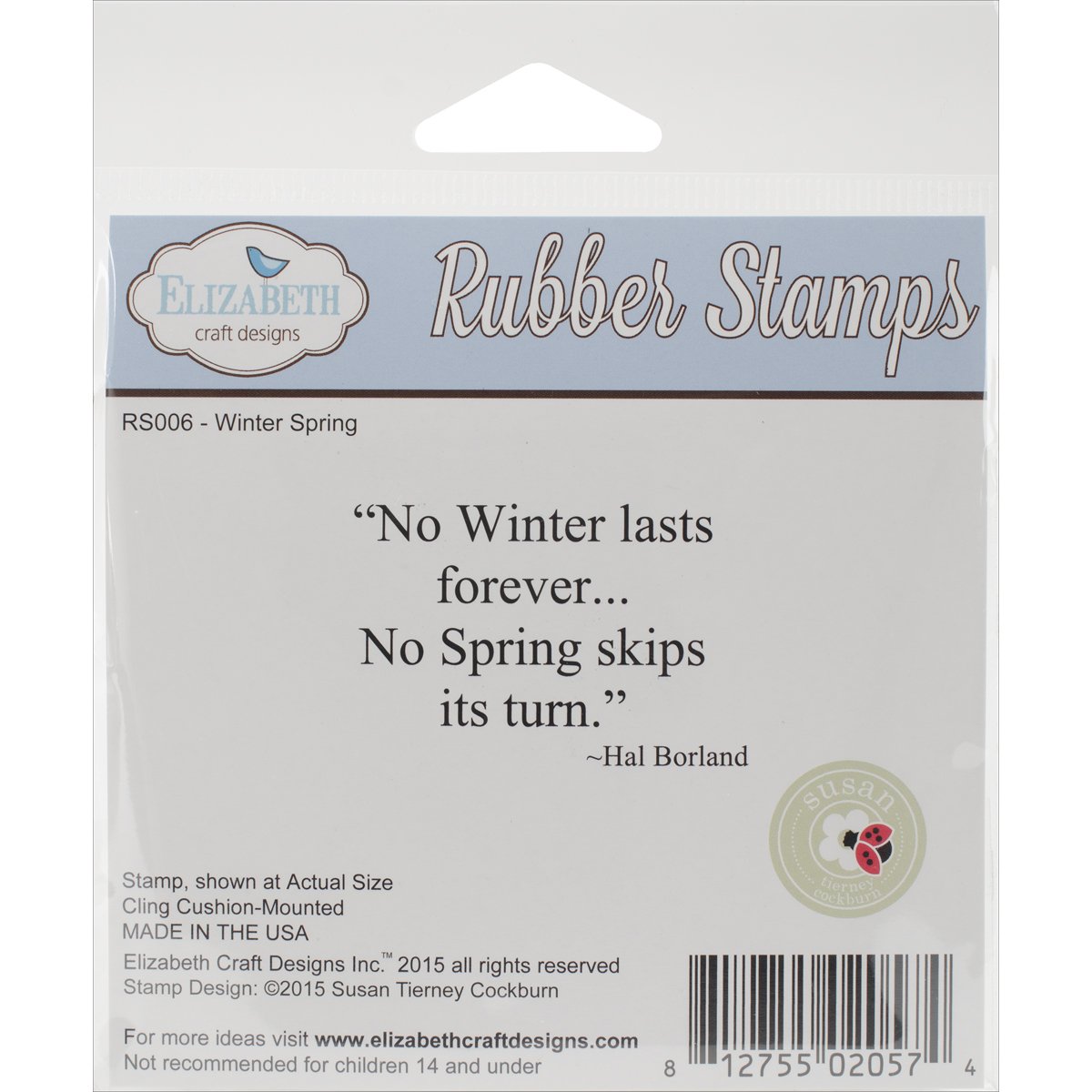 Elizabeth Craft DesignsStamps, Red, Medium