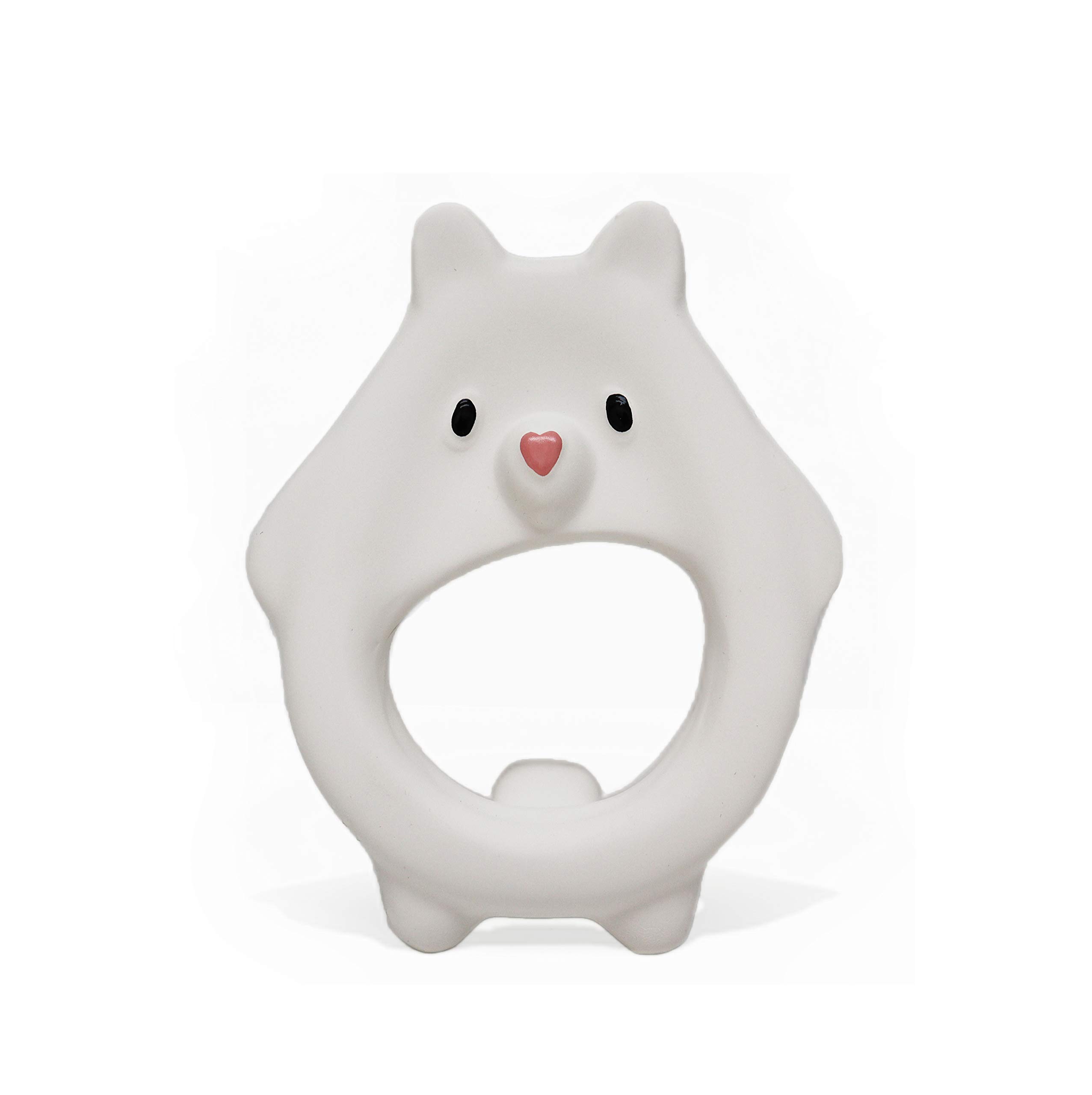 My Friend Goo Teether | Suitable for Newborn Babies | Free from BPA + PVC | Non Toxic + Free from Plastic | 0 Months Plus | Easy to Hold | Natural Rubber Teething Toy