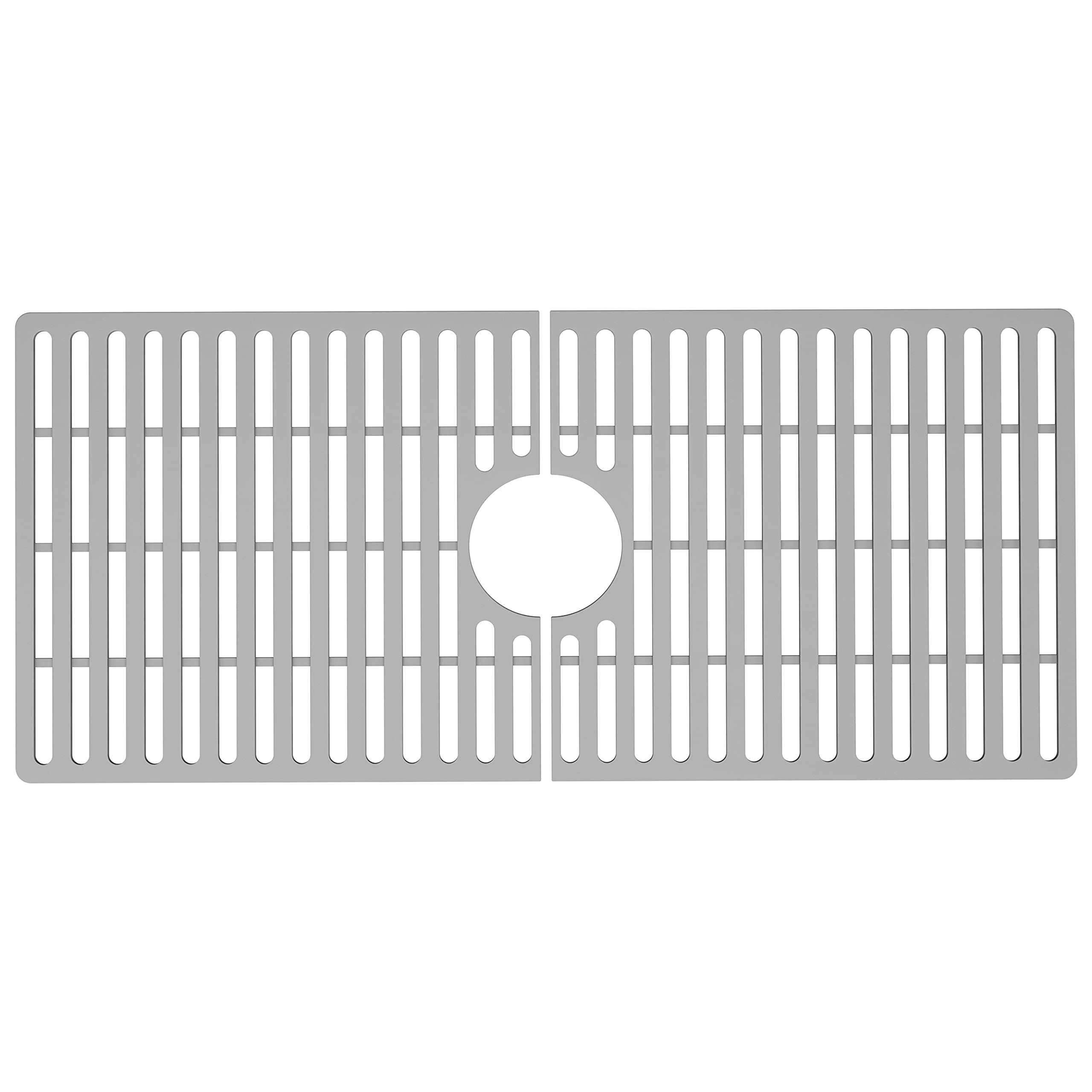 VIGO Silikon-Schutzgitter Für Küchenspüle – Mattschwarz, 82,5x37,1 Cm – Kratzfester Schutz Für Steinspülen