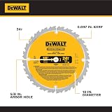 DEWALT Table Saw 10 Inch with Foldable Rolling Table Saw Stand, 15 Amp, 4800 RPM, 32-1/2-Inch Rip Capacity (DWE7491RS)