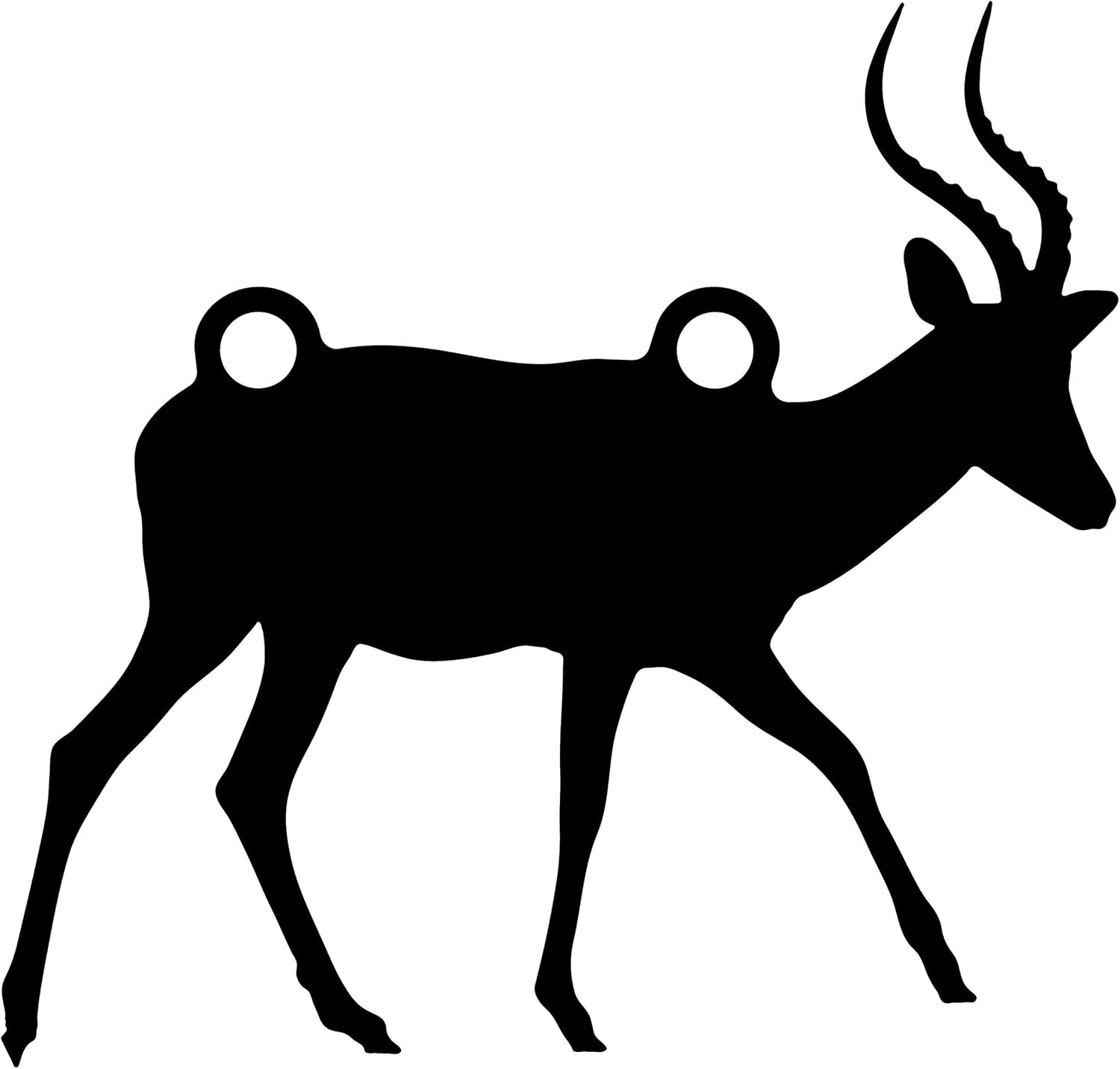 High Caliber AR500 Animal Targets 1/2" 3/8", and 1/4