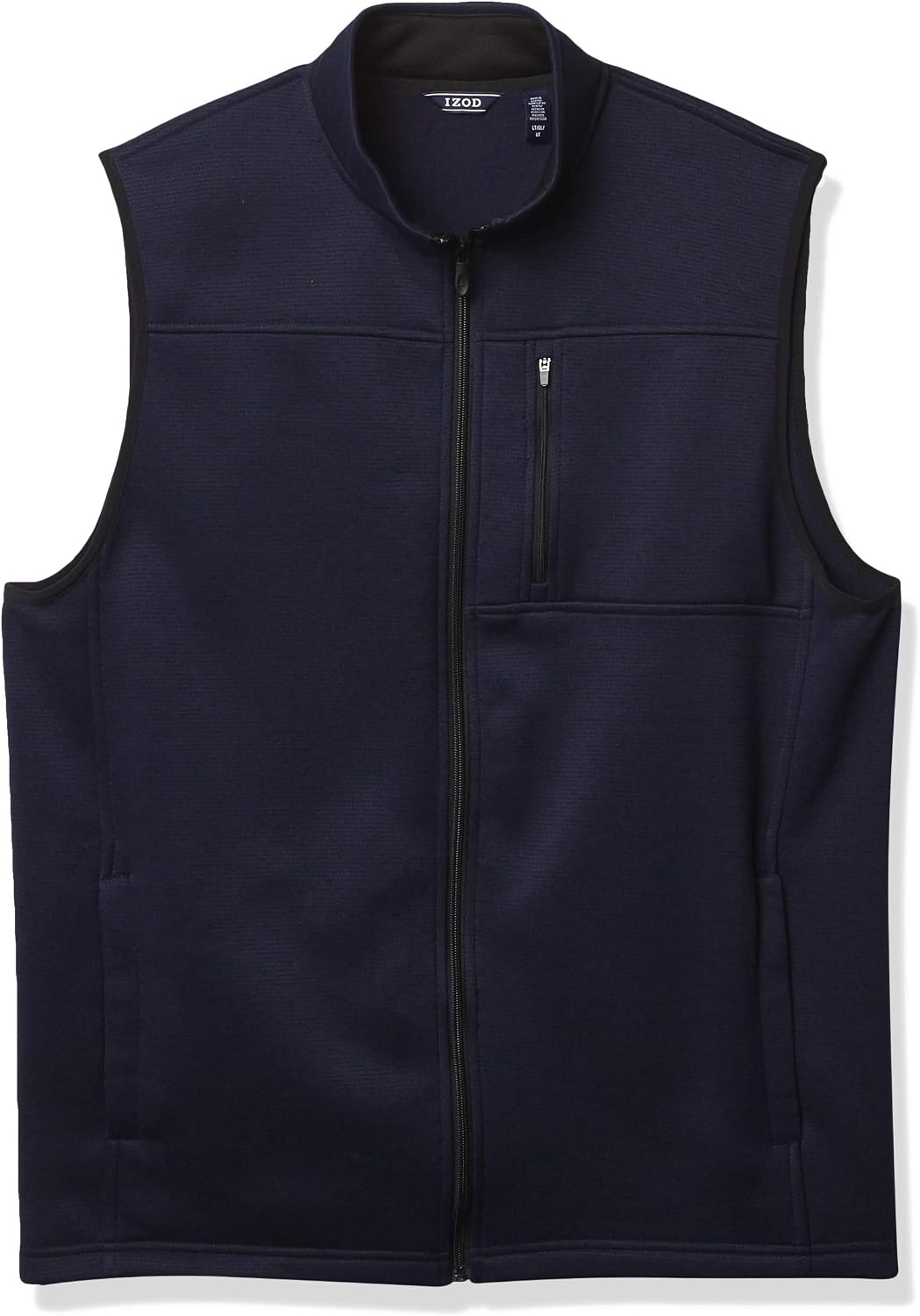 Solid Sweater Fleece Vest 