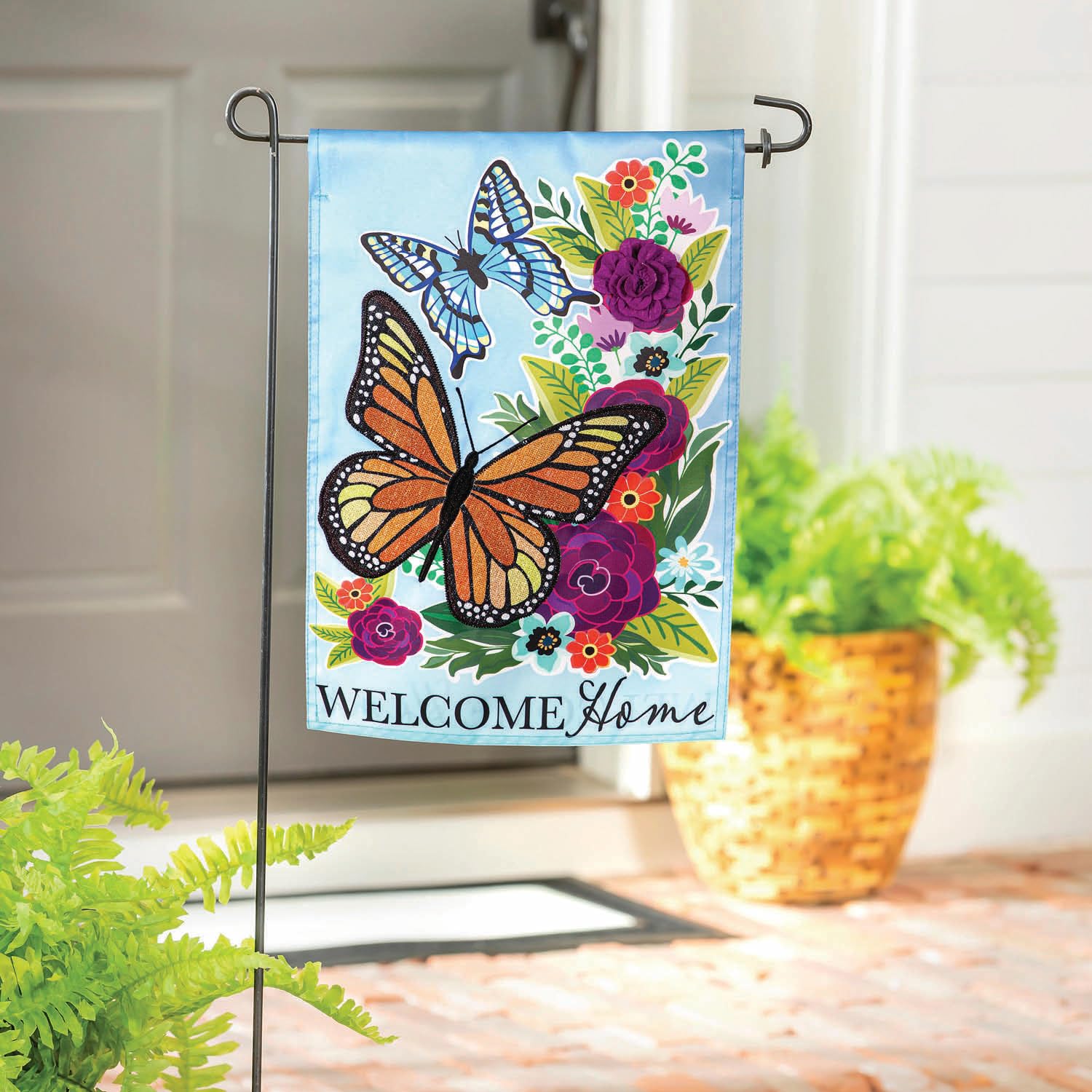 Evergreen Flag Gartenflagge 'Chickadee Friends' – Doppelseitig, 30,5x45,7 Cm, Für Frühling & Sommer