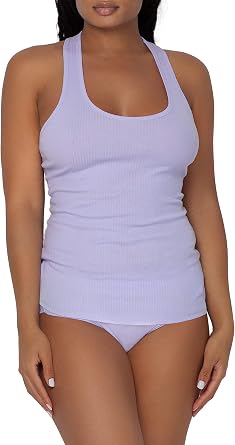 Smart & Sexy Womens Cloud Cotton Comfort Collection Tank Top & Boy Short Sleep Set