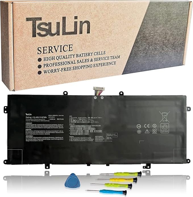 Batteria compatibile con ASUS Zenbook 13 OLED UX325EA-KG658W 15.4V 49Wh