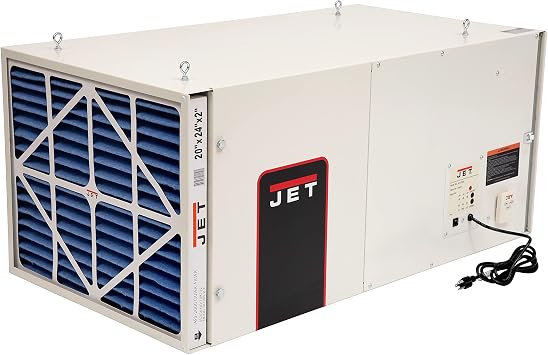 JET Air Filtration System, 1-Micron Filter, 1700 CFM, 115V 1Ph AFS-2000