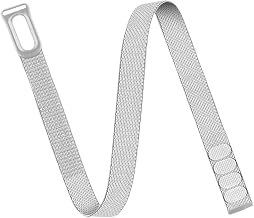 Soft Breathable Nylon fastening tape Replacement Arm Ankle Band Comfort | Compatible with Air Screenless Fitness Tracker Micro Adjustable Air band Sport Biceps Strap Wristband For Daily