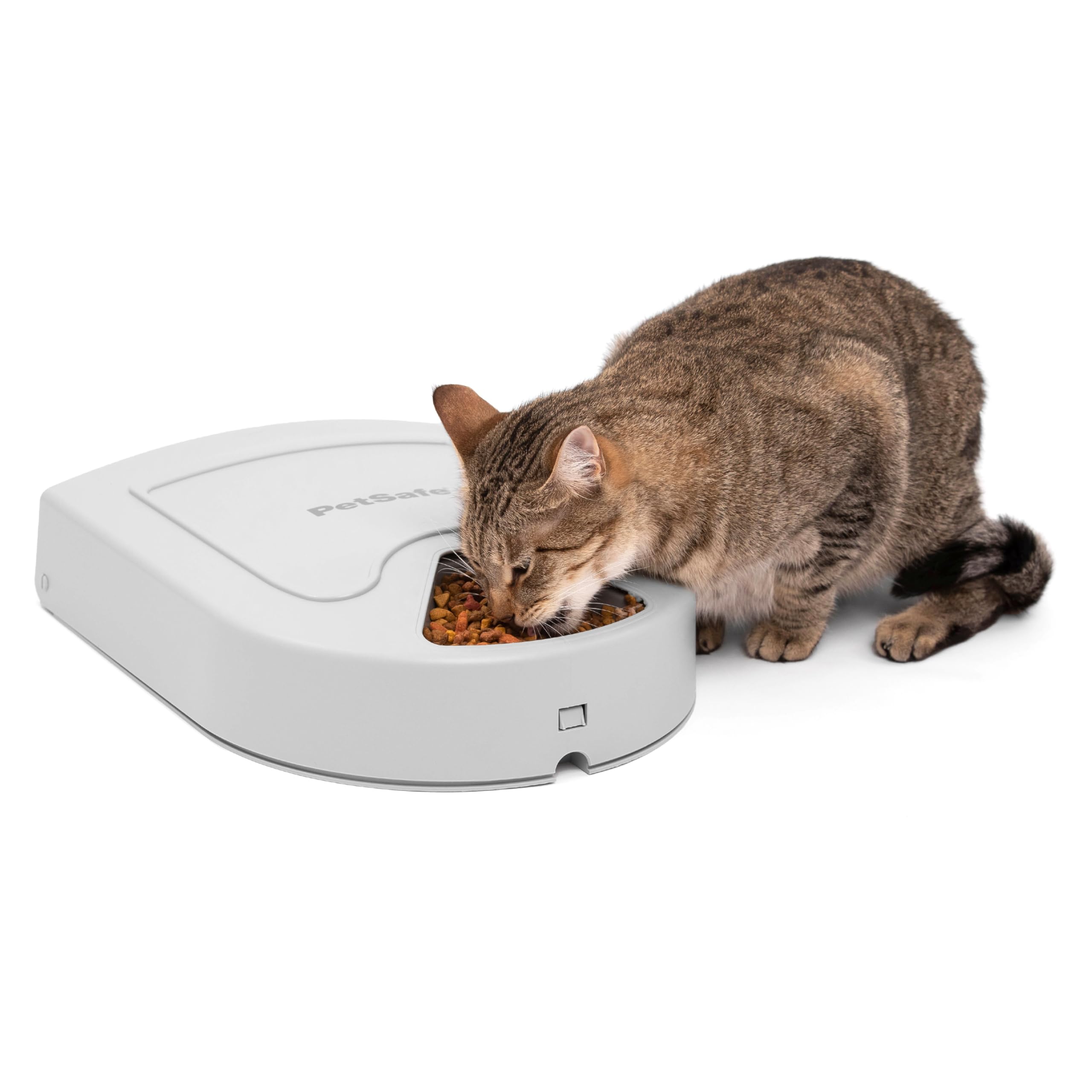Comedero automático de 5 Comidas para Perros y Gatos PetSafe, dispensador de Alimentos, programar Comidas para Mascotas, Capacidad de 5 Tazas de alimento