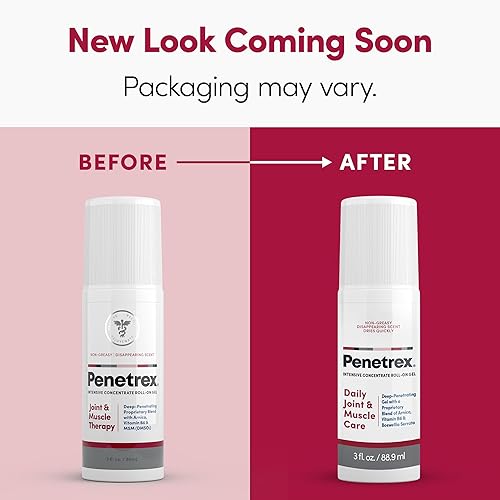 Miniatura 2 de Penetrex Terapia articular y muscular, gel calmante para espalda, cuello, manos, pies, frotar todo el cuerpo con árnica, vitamina B6 y MSM, gel