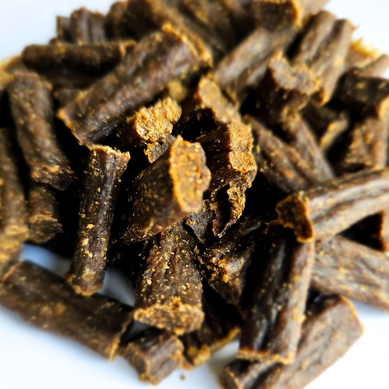 Happy Hugo Tasty Natural Beef Bites - Small Dog Treats, Chewy, Deli-Licious & Healthy, Suitable for Puppies or Dogs of Any Age & Breed, 100g โ image 1